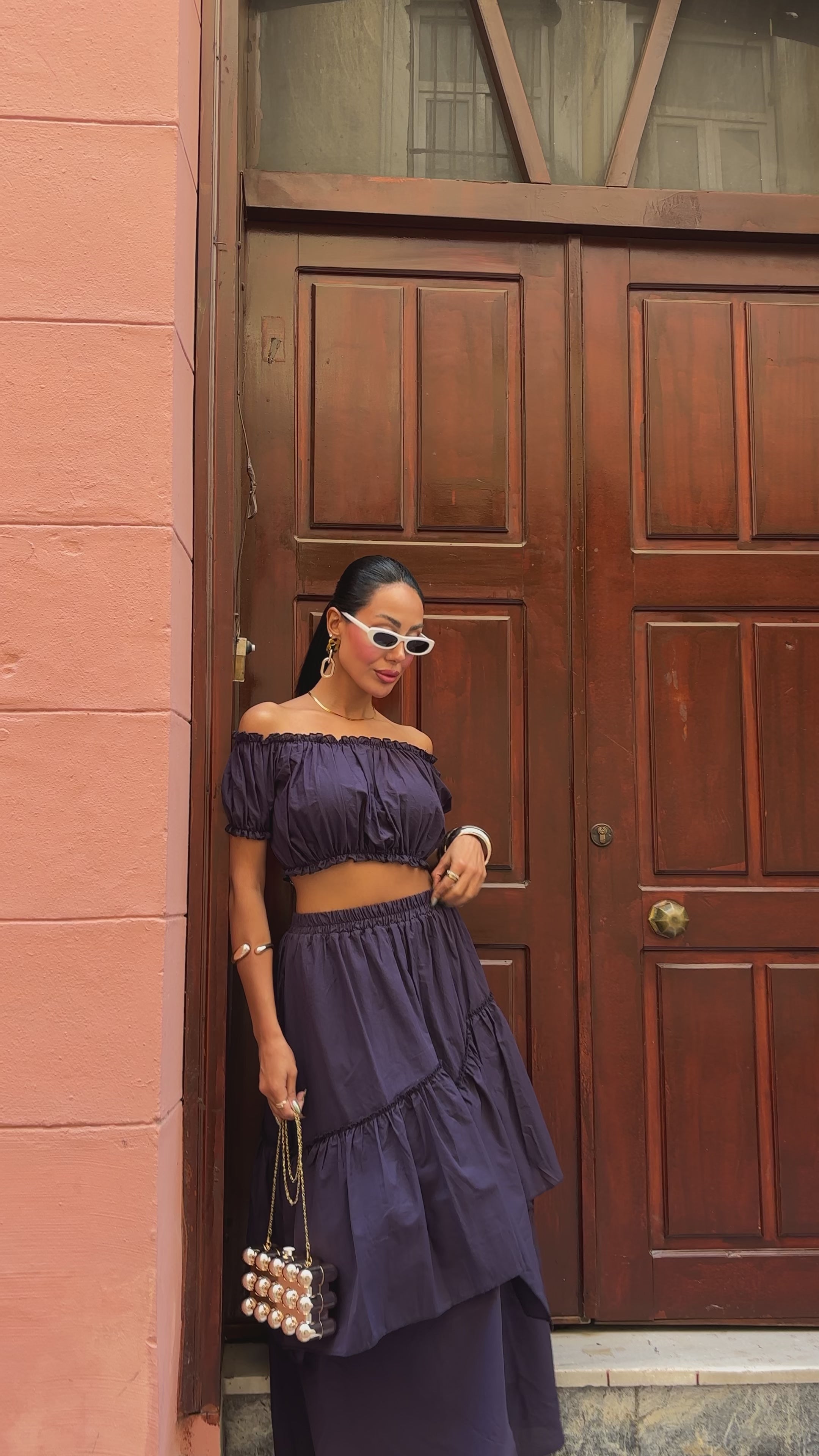 BLOUSE AND SKIRT 10196