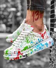 Load image into Gallery viewer, Paint RGB Sneakers WHITE (MU)
