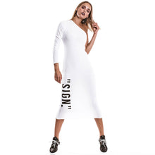 Load image into Gallery viewer, SIGN. Quotation Dress WHITE
