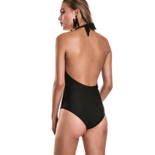 Load image into Gallery viewer, Brand Swimsuit BLACK
