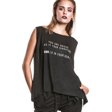 Load image into Gallery viewer, Quote Style T-Shirt BLACK
