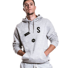 Load image into Gallery viewer, Patched Hoodie GREY
