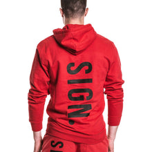 Load image into Gallery viewer, Vertical Hoodie RED
