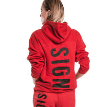 Load image into Gallery viewer, Vertical Hoodie RED
