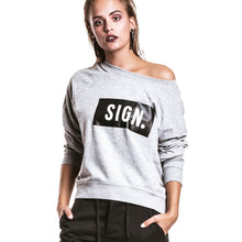 Load image into Gallery viewer, Boxed Logo Sweater GREY
