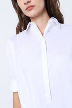 Load image into Gallery viewer, POPOVER MAXI-SHIRT &#39;Asymmetrical Hem&#39; IMPERIAL Shirt
