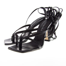 Load image into Gallery viewer, SQUARED HIGH &#39;Leather Straps&#39; L&#39;ESTROSA Sandals
