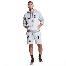 Load image into Gallery viewer, Patched Hoodie GREY
