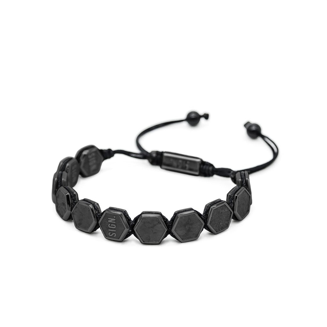 Luxurious Hex Bracelet METBLACK