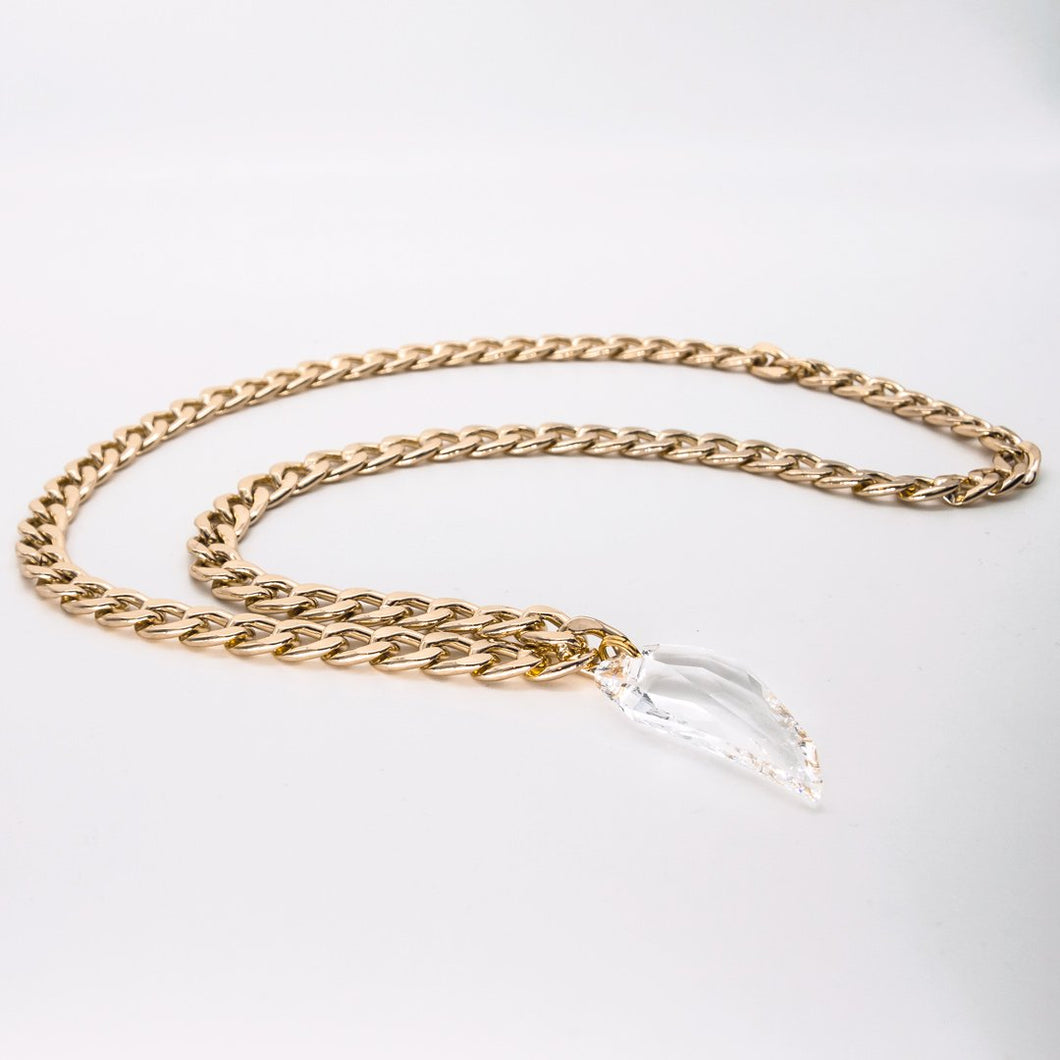 Chain Bowtie Necklace GOLD