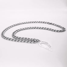 Load image into Gallery viewer, Chain Bowtie Necklace SILVER
