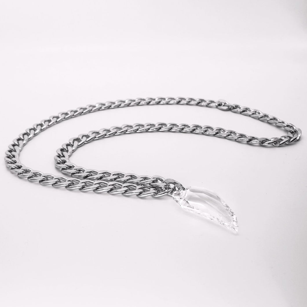 Chain Bowtie Necklace SILVER