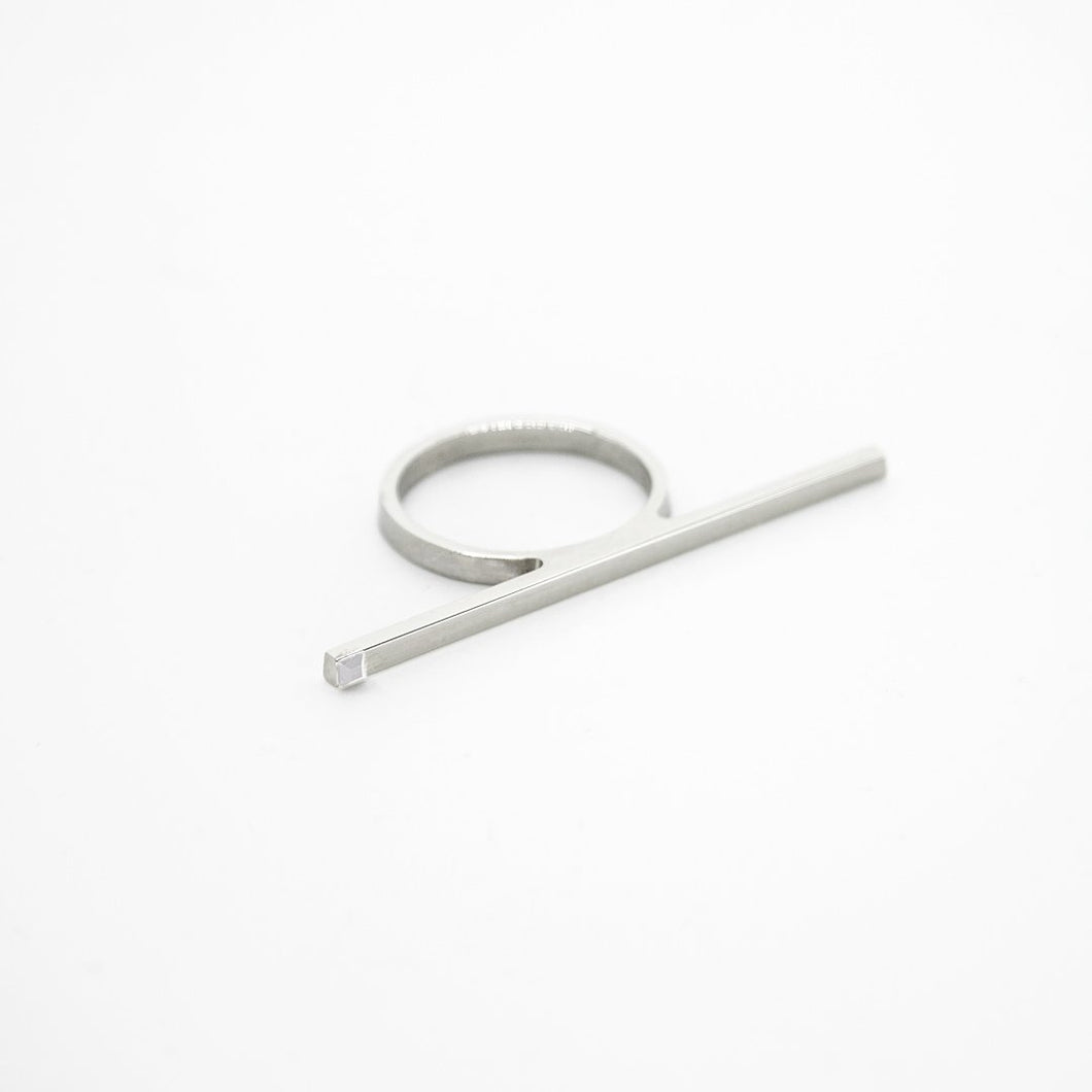 Line Stick Ring SILVER