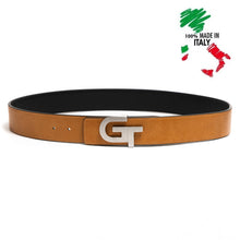 Load image into Gallery viewer, Apparel - Genuine Leather Belt Reversible  | Double Color (Brown/Black)
