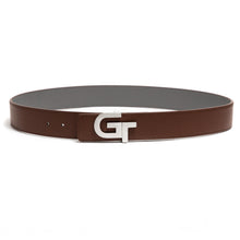 Load image into Gallery viewer, Apparel - Unisex Leather Belt Reversible | Double Color (Grey/Brown)
