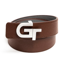 Load image into Gallery viewer, Apparel - Unisex Leather Belt Reversible | Double Color (Grey/Brown)
