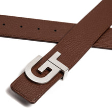 Load image into Gallery viewer, Apparel - Unisex Leather Belt Reversible | Double Color (Grey/Brown)
